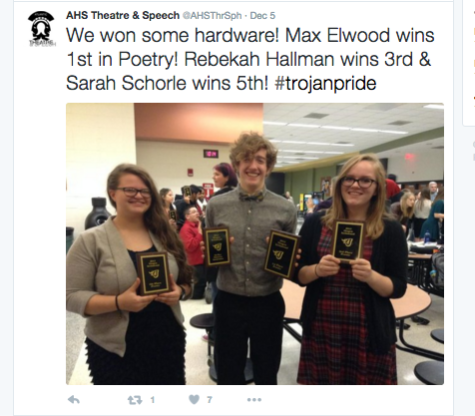 Speech Team Competes at Johnston