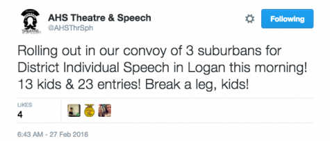15 Students to Compete at District Speech Contest