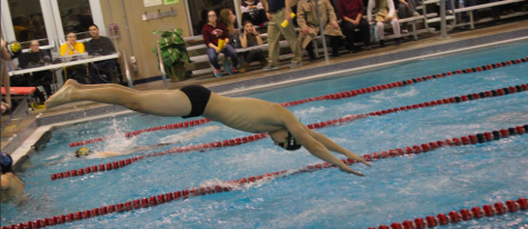 Boys’ Swim Team Dominates Home Dual