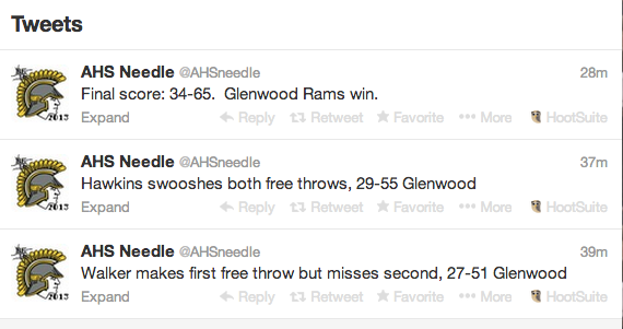 Basketball: Trojan Boys Fall to Glenwood - Twitter Feed
