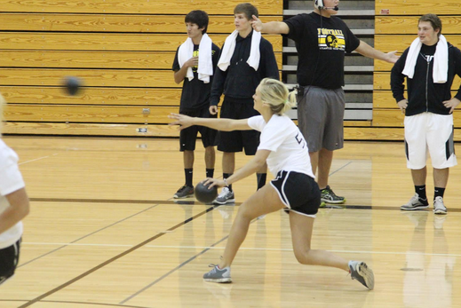 Homecoming Dodgeball Games Fly in the Air