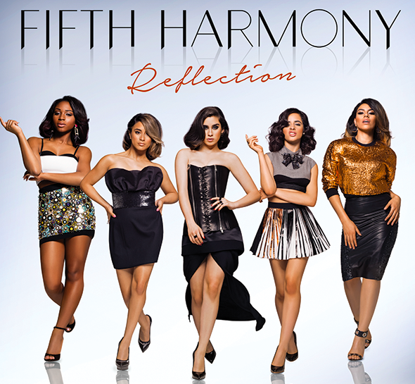 This is the album cover for Fifth Harmonys Reflection.