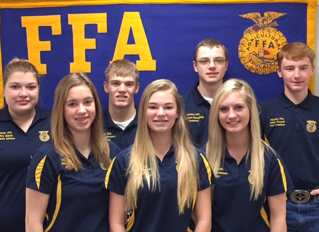 Pictured above are some members of the Atlantic FFA.