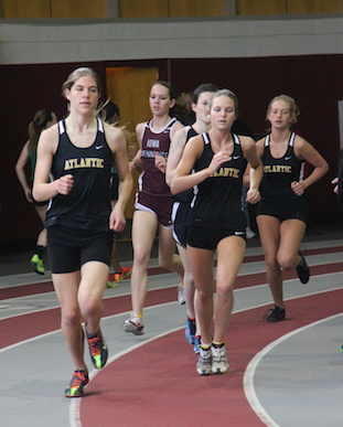 This was the Atlantic girls track team first meet of the season, with strong finishes from junior Tiffany WIlliams.