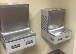 Water fountains at AHS will be moved to Schuler, and new fountains with water-bottle filling attachments will be installed at AHS.
