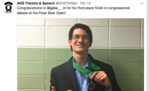 AHS Speech and Debate Team Starts Competitions