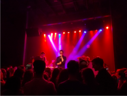 WAY WITH WORDS- The Wrecks perform on stage. The Wrecks have been on tour since October and will play their last show in December. 