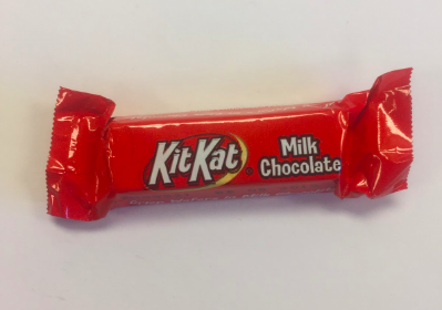 KitKat bars are an example of the Mandela Effect, as many people remember there being a hyphen between Kit and Kat. 