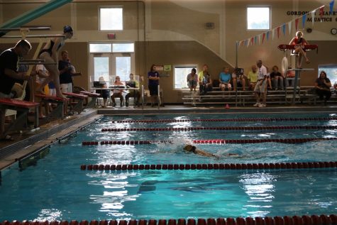 Girls’ Swim Team Improves from Dowling