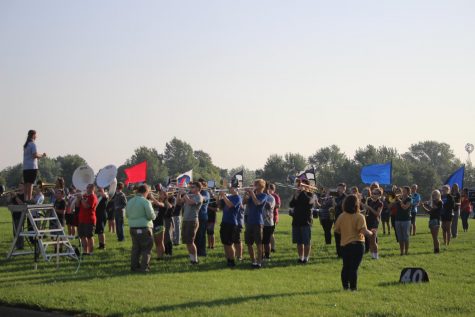 Marching Band is Back in Full Swing