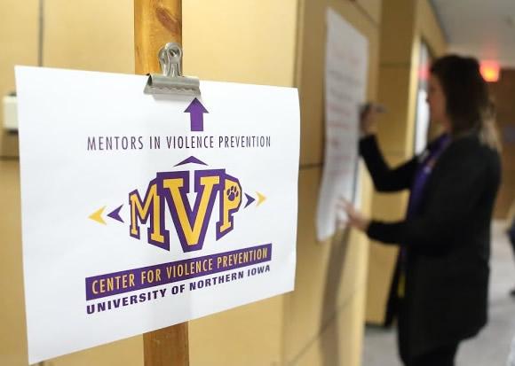 Picture from the UNI Center for Violence Prevention website, used with permission.