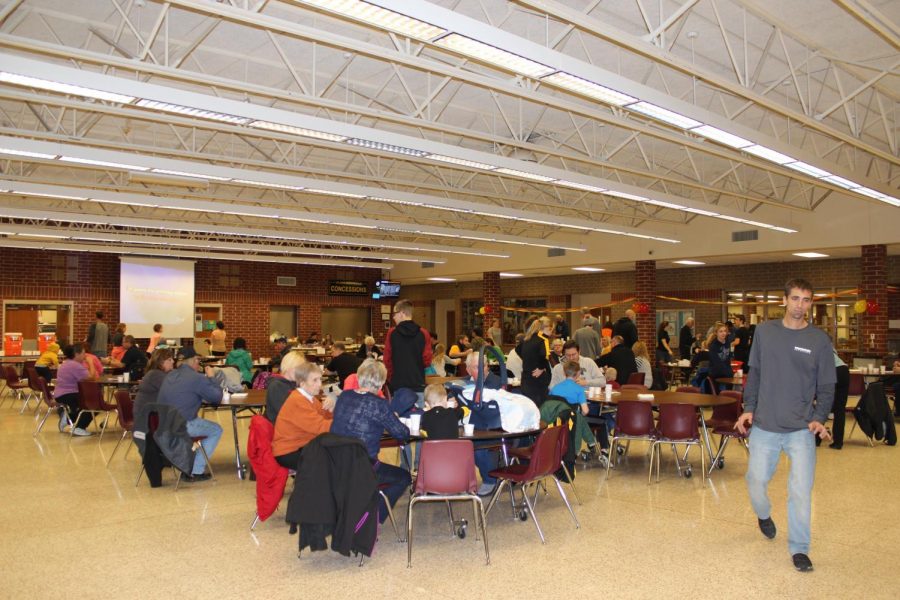 The 2017 Choir Chili Cook-Off was held in the AHS commons.