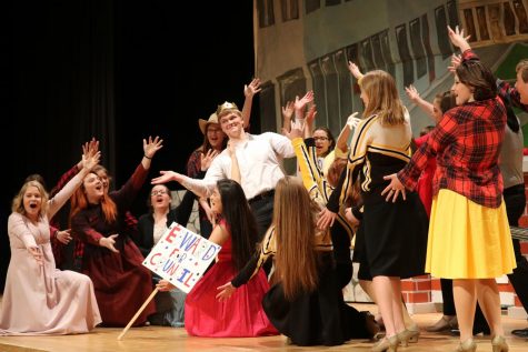 In the Midst of Practice for “Anything Goes”
