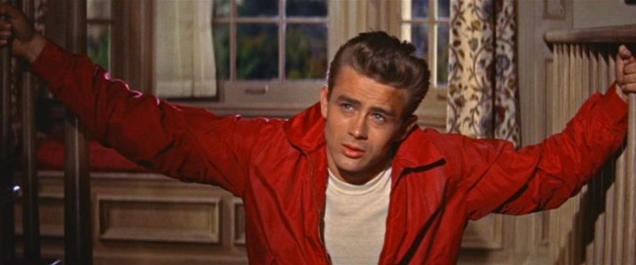 James Dean in Rebel Without A Cause