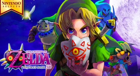 Majoras Mask is part of the popular series Legend of Zelda.