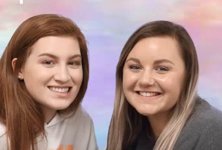 April Vanderholm and Mckenzie Hoffman