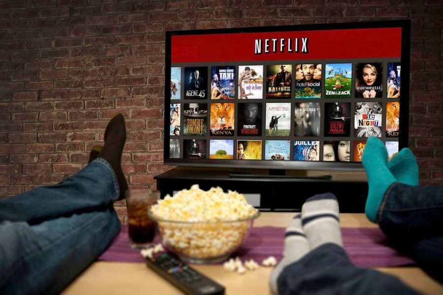 During quarantine, many people are binge watching shows and movies to fill free time. 