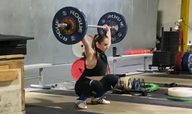 Plambeck+jerks+87kg+%28191+lb%29+in+the+Oct.+25%2C+2020.+She+finished+as+the+Virginia+state+runner-up+with+a+157kg+%28346+lbs%29+total+in+the+64kg++%28141+lb.%29+weight+class.