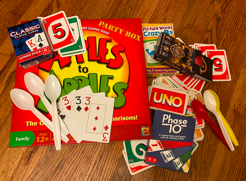 Card games pile up around my house. Everyone has a favorite game to play, and these are just a few of mine.