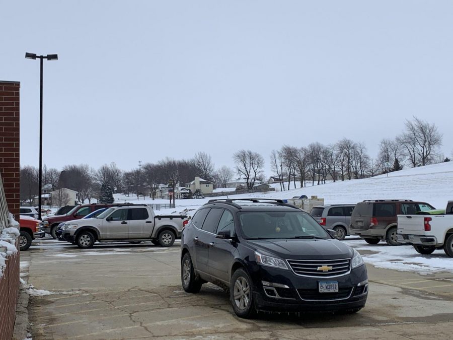 Located behind the school, the south parking lot is reserved only for ACSD staff and faculty members. Students are not allowed to park here from the hours of 7:30 a.m. to 3:30 p.m., but they may do so after school during activities practices. 