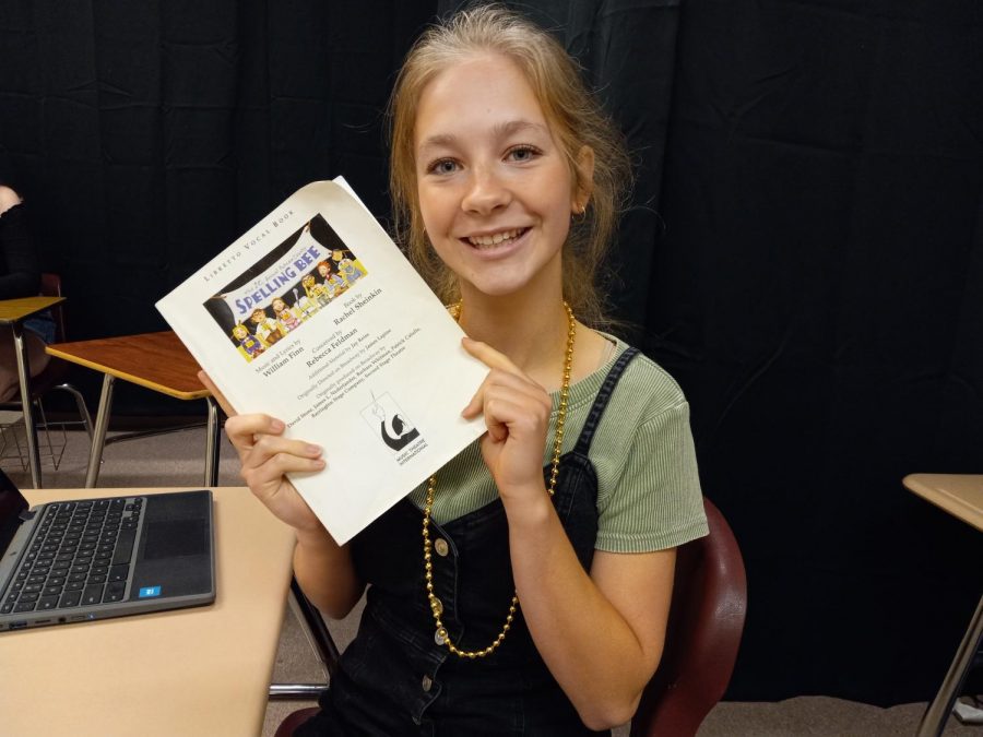 Junior Katie Birge will play Marcie in The 25th Annual Putnam County Spelling Bee musical.