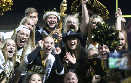 Last year, the seniors won the spirit stick. The game was held on Fri. October 23. This was the first game held at the new Trojan bowl facility.