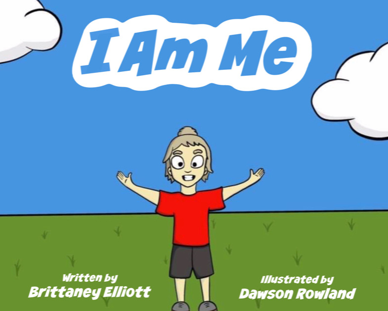 I Am Me, written by Brittaney Elliot and illustrated by Dawson Rolland, is a childrens book about Elliots brother, Boyce Van Aernam. He was diagnosed with autism when he was two years old. 
