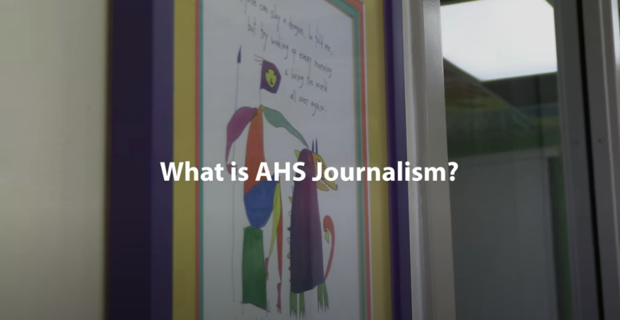 What is AHS journalism? 