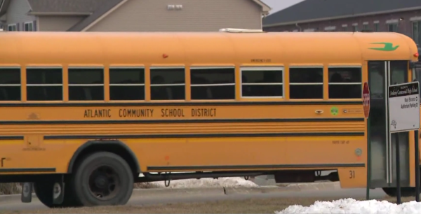 Many students waited on buses outside of Ankeny Centennial High School after the threat was made.