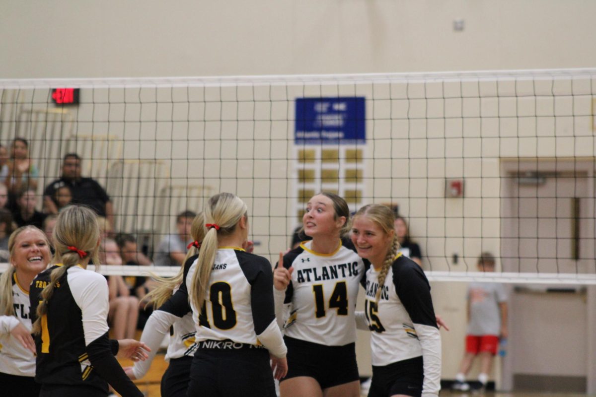 PHOTO OF THE DAY
The varsity volleyball team competed against Winterset  last Thursday but lost 3-1.