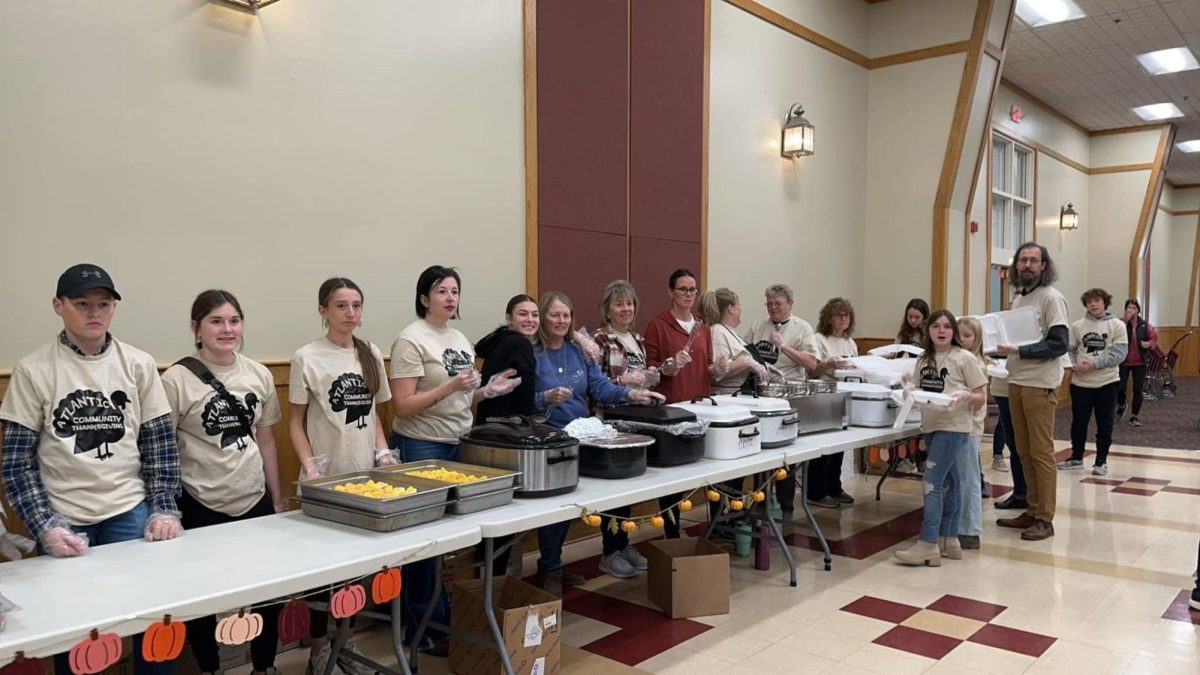 commUNITY-- Volunteers help serve their community at Community Thanksgiving 2023, hosted at the Cass County Community Building. 