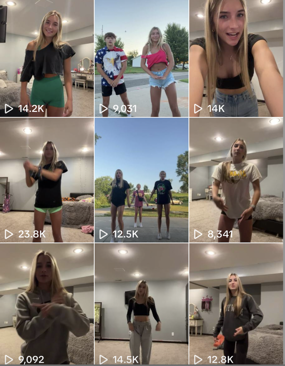 Taylee Hagen's TikTok account receives thousands of views daily.