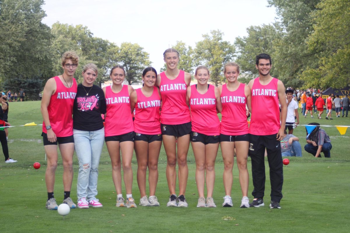 The cross country seniors. This is a great group of seniors and they can't wait to finish out the season strong with each other as they run their last races. They have grown great relationships through the sport and love for the sport throughout their time in high school. 