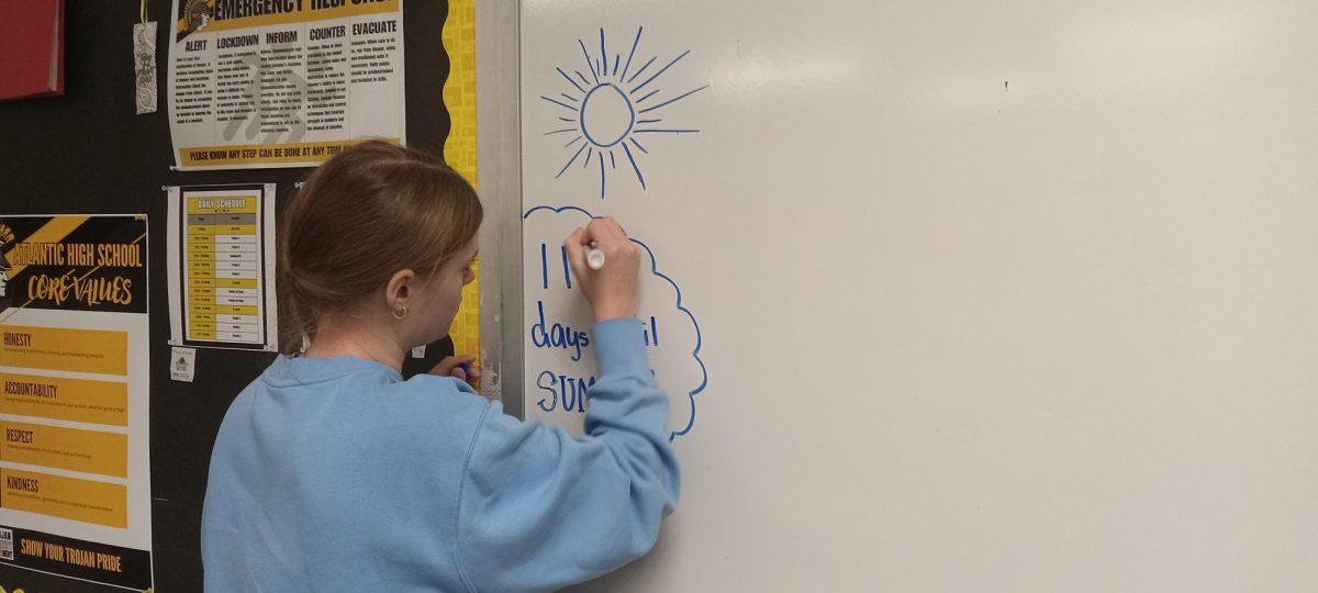 Nelle Ritter updates the summer Countdown for it's 113 day.