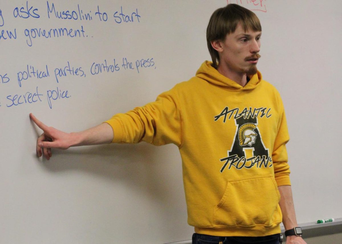 History teacher Ben Andersen
