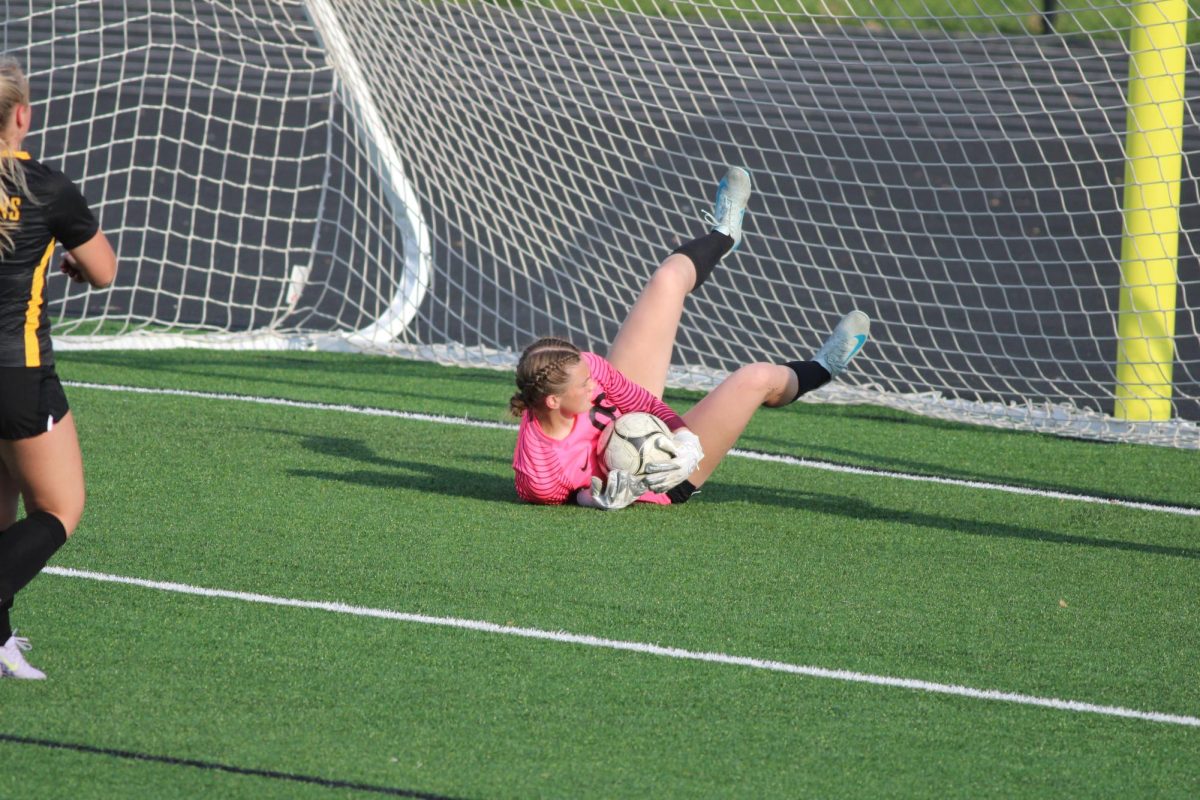 Sophomore Clara Kennedy is ready to start this upcoming soccer season.