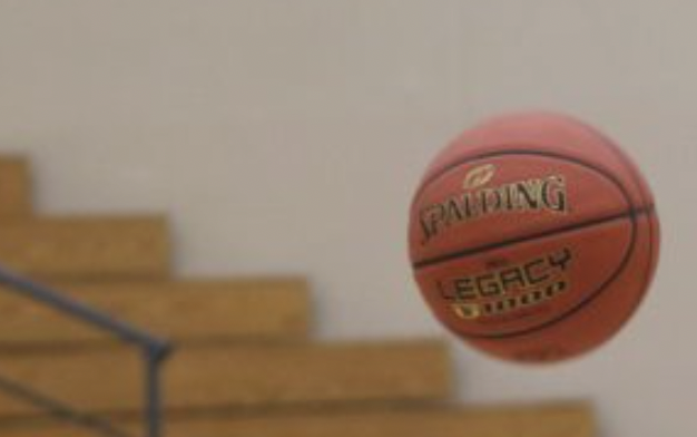 Sophomore Jayna McEntaffer came close to beating senior Zayden Parker in a heated game of Knock-Out on Wednesday.