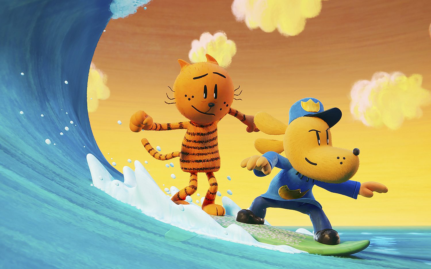 A still from “Dog Man.” Credit belongs to Dreamworks Animation and Universal Pictures.