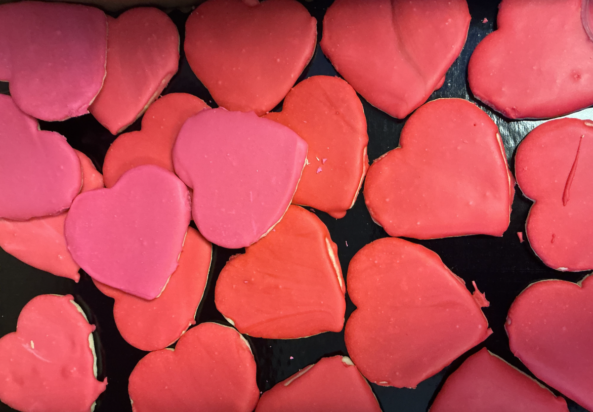 Valentines Day cookies 