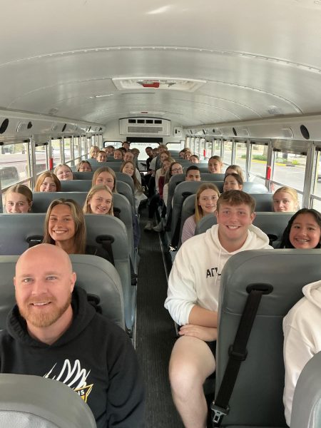 Spanish 3 and 4 students head back to school. 