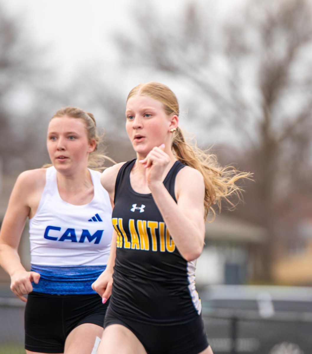 Freshman Braeleigh Hass will be competing in the open 200 and the 4x200 at the state meet.