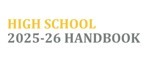 The AHS student handbook.